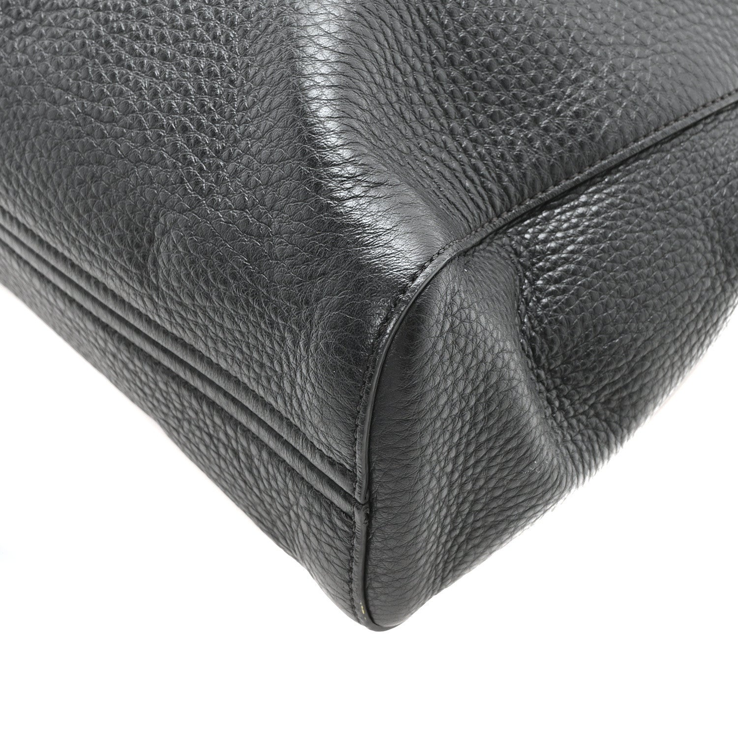 Tom Ford Pebbled Calfskin Alix Zip Clutch Black 9 of 9