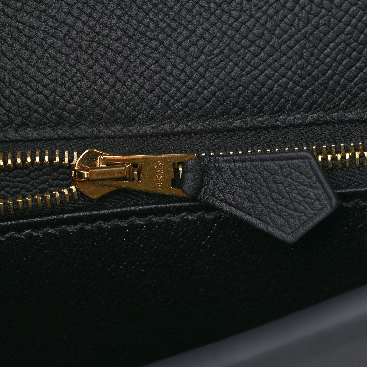 Hermes Epsom Kelly Sellier 25 Black 27 of 36