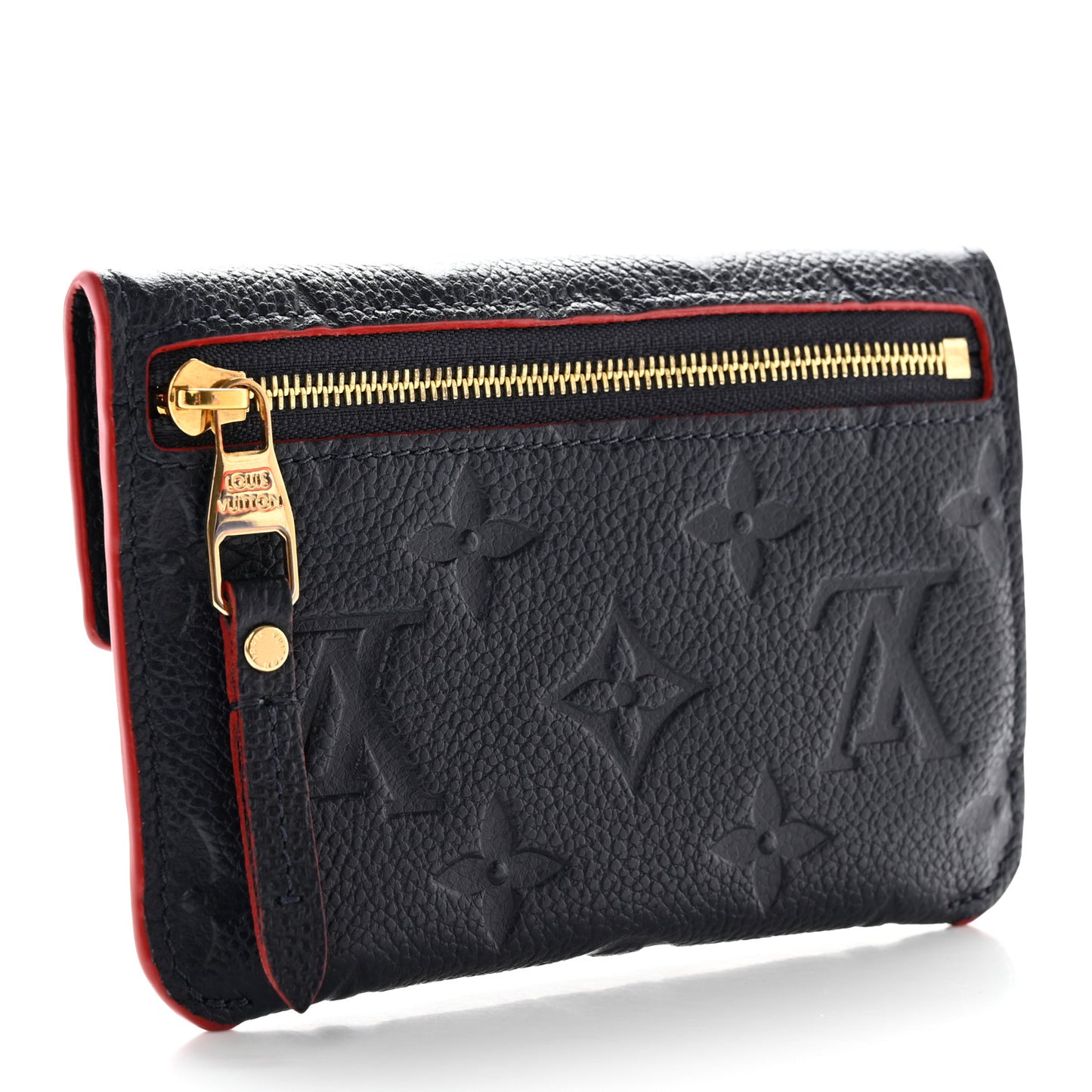 Empreinte Key Pouch Marine Rouge