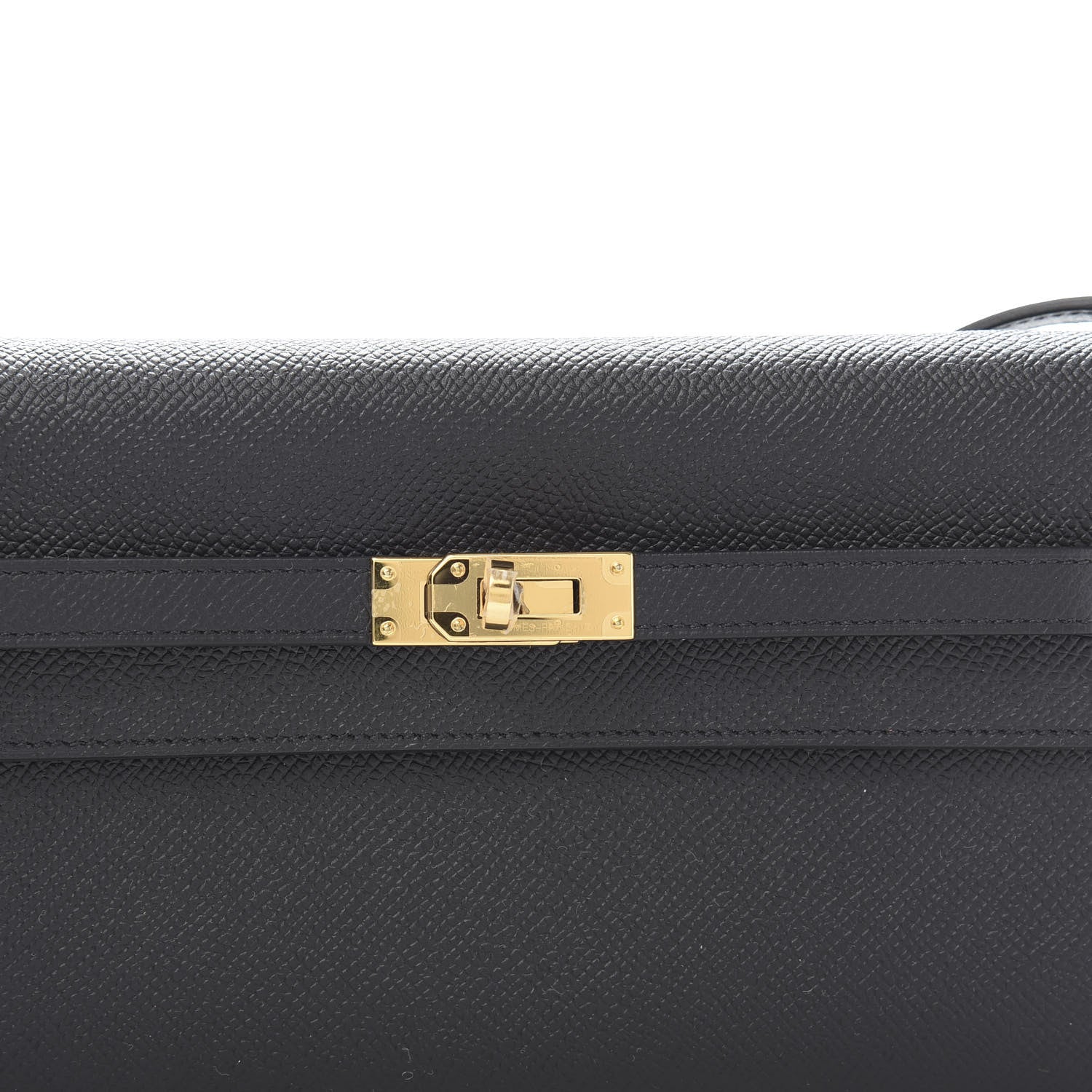 Hermes Epsom Kelly Wallet To Go Black 10 of 11