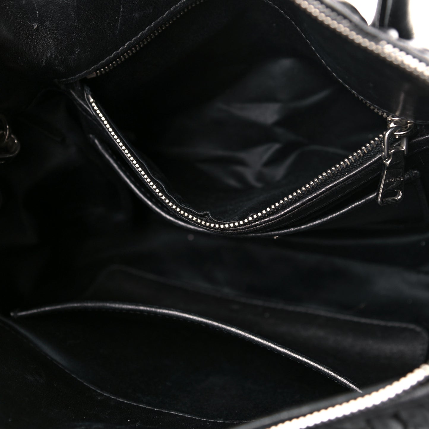 Nappa Matelasse Tote Black