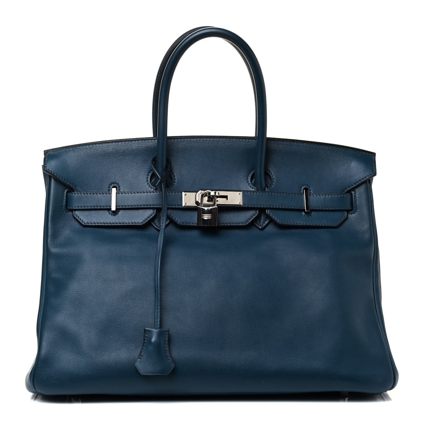 Swift Birkin 35 Bleu De Prusse