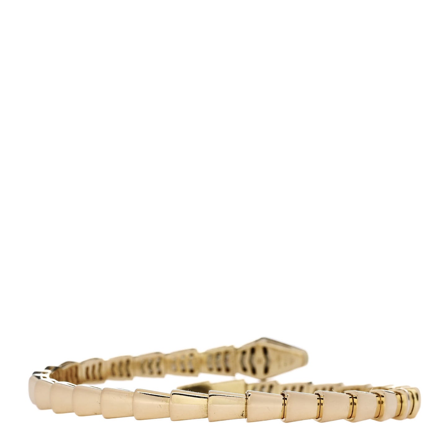 18K Yellow Gold Serpenti Viper Bracelet S