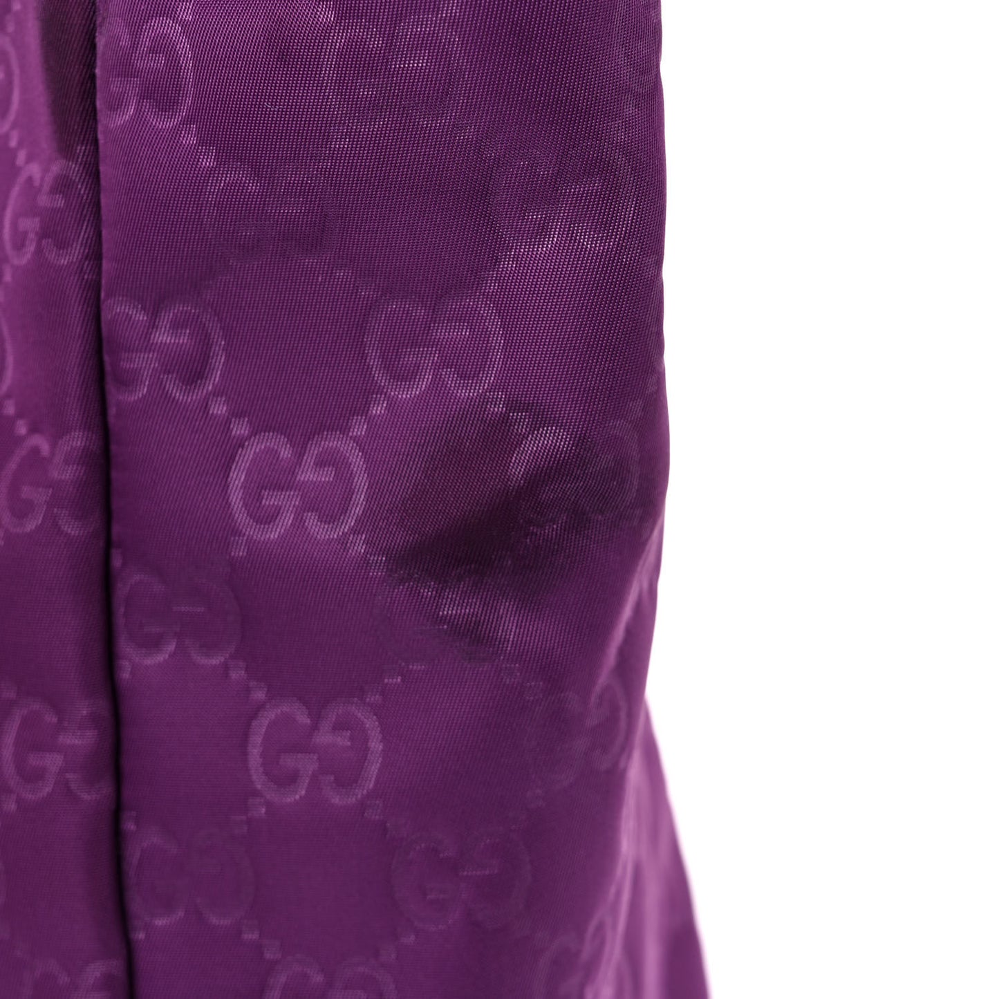 Nylon Guccissima Medium Tote Purple