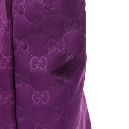 Gucci Nylon Guccissima Medium Tote Purple 26 of 35