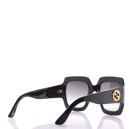 Gucci Acetate Square Frame Sunglasses GG0053S Black 4 of 8