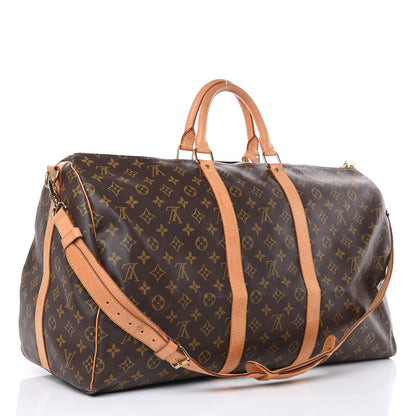 Louis Vuitton Monogram Keepall Bandouliere 55 3 of 20