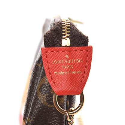 Louis Vuitton Monogram 2018 Christmas Animation Mini Cats Pochette Accessories 6 of 7