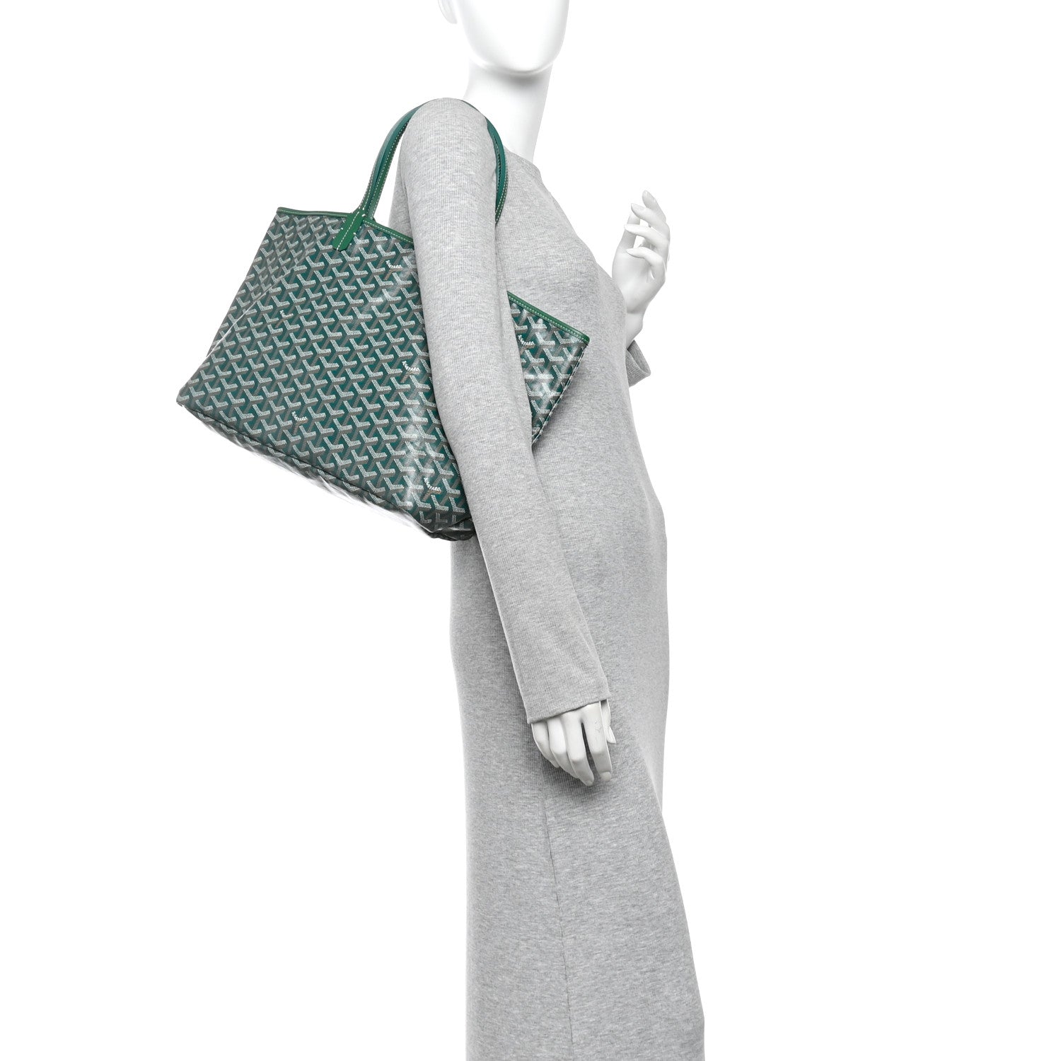 Goyard Goyardine Saint Louis PM Green 2 of 11
