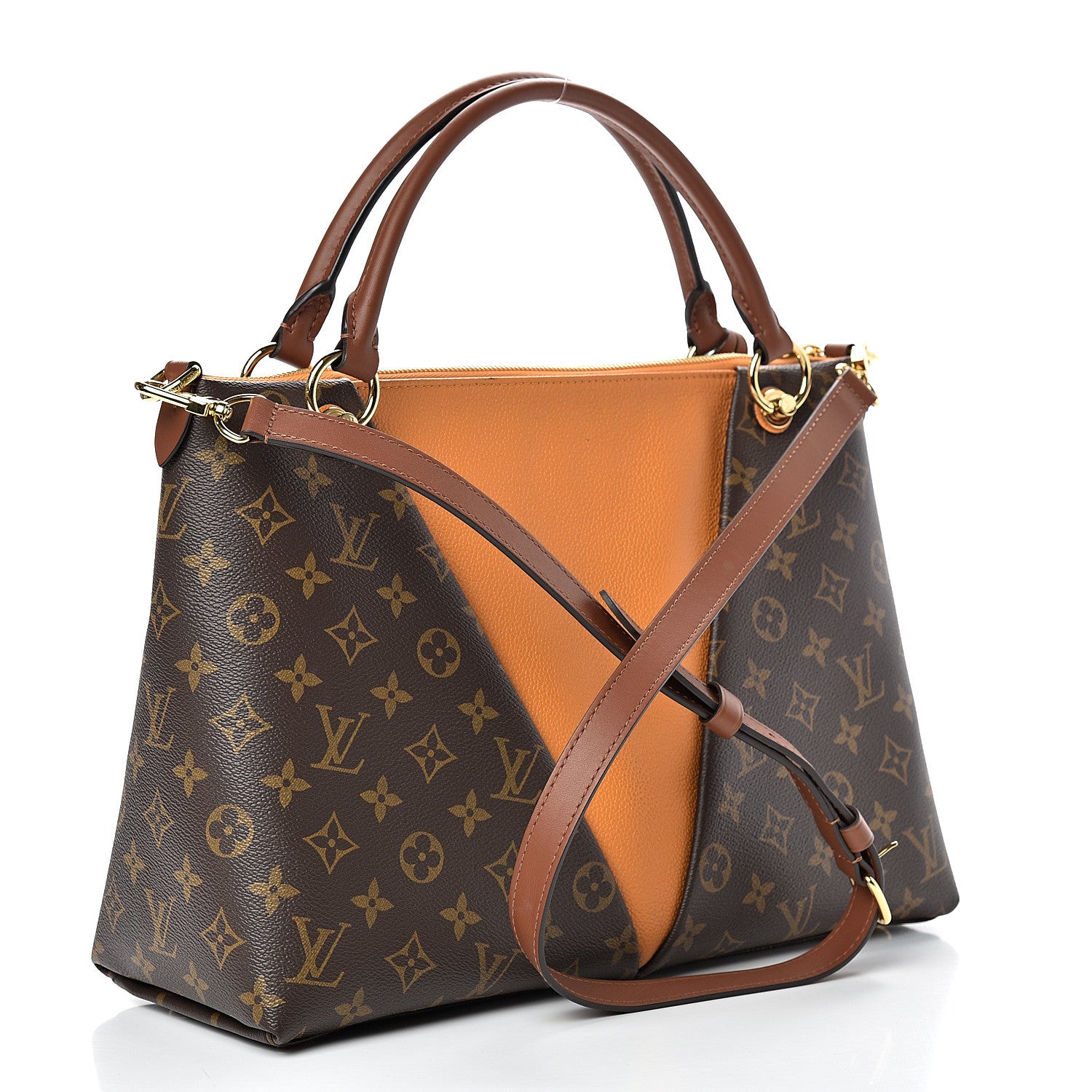 Louis Vuitton Monogram V Tote MM Safran 2 of 12