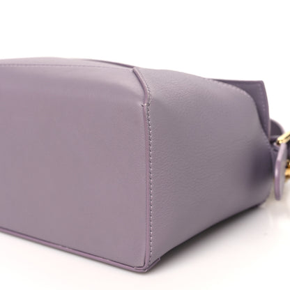 Loewe Soft Grained Calfskin Small Puzzle Edge Bag Pale Aubergine Glaze 9 of 10