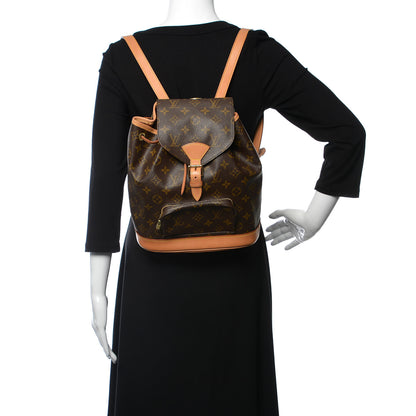 Louis Vuitton Monogram Montsouris MM Backpack 2 of 6