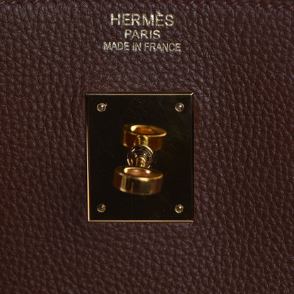 Hermes Togo Birkin 40 Brule 12 of 33