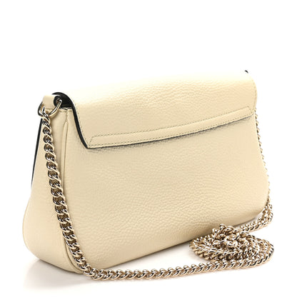 Gucci Cellarius Calfskin Medium Soho Flap Crossbody Ivoire 3 of 10