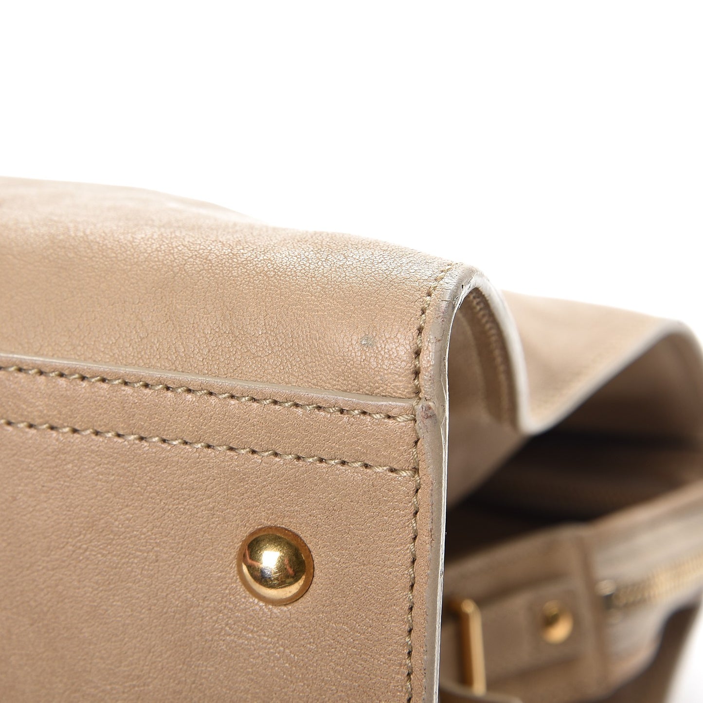 Sheepskin Large Cabas ChYc Beige