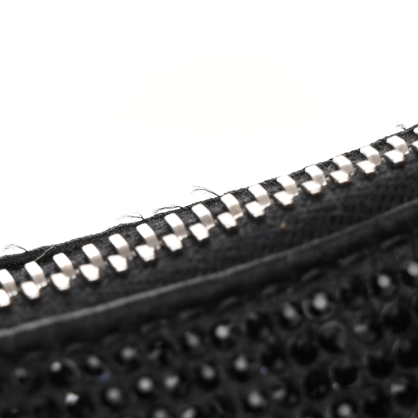 Satin Strass Mini Voyou Boyfriend Party Bag Black