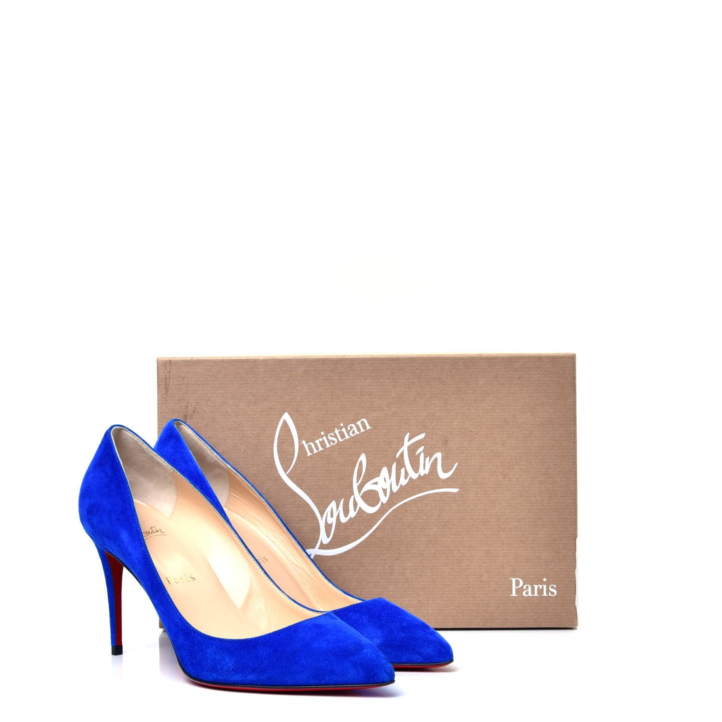 Veau Velours Pigalle Follies 85 Pumps 38 Cyclades