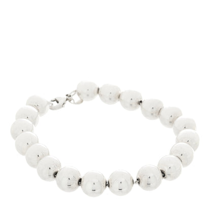 Tiffany Sterling Silver 10mm HardWear Ball Bracelet 1 of 4