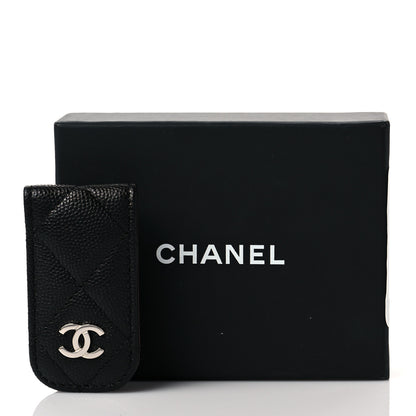 Chanel Caviar Quilted Money Clip Black 9 of 9