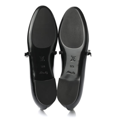 Louis Vuitton Patent Uniformes Ballet Flats 37.5 Black 7 of 7