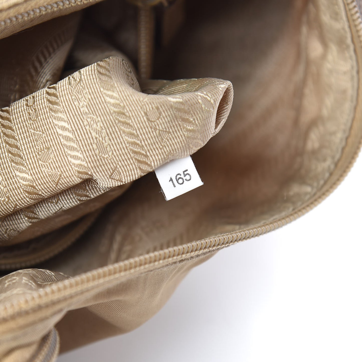 Nylon Vela Sling Messenger Bag Cammello