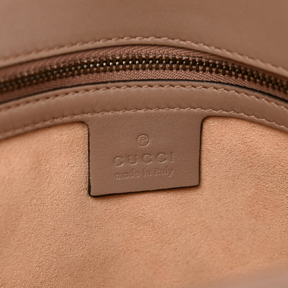 Gucci Calfskin Matelasse Medium GG Marmont Shoulder Bag Porcelain Rose 7 of 12
