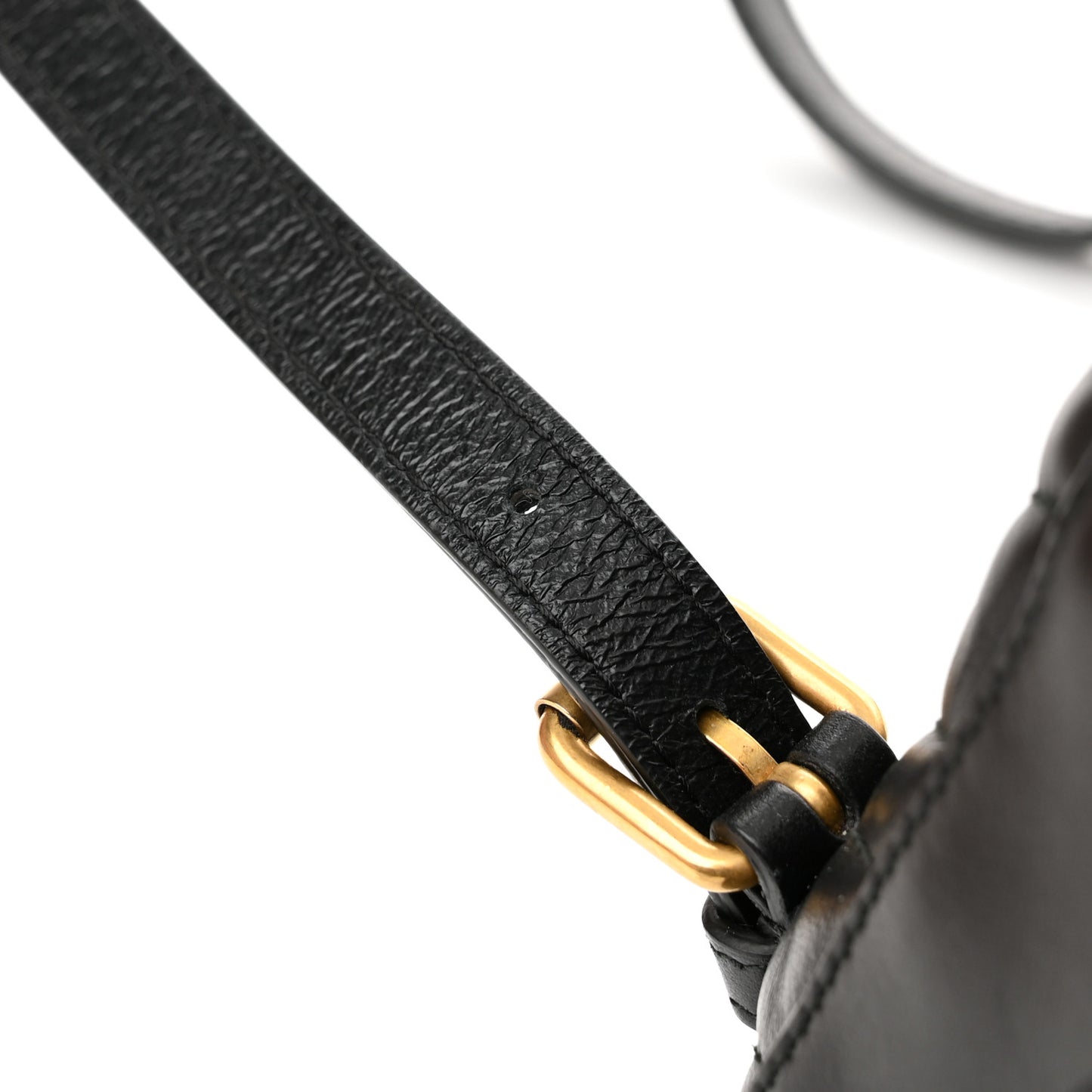 Calfskin Matelasse Animal Studs GG Marmont Dome Backpack Black