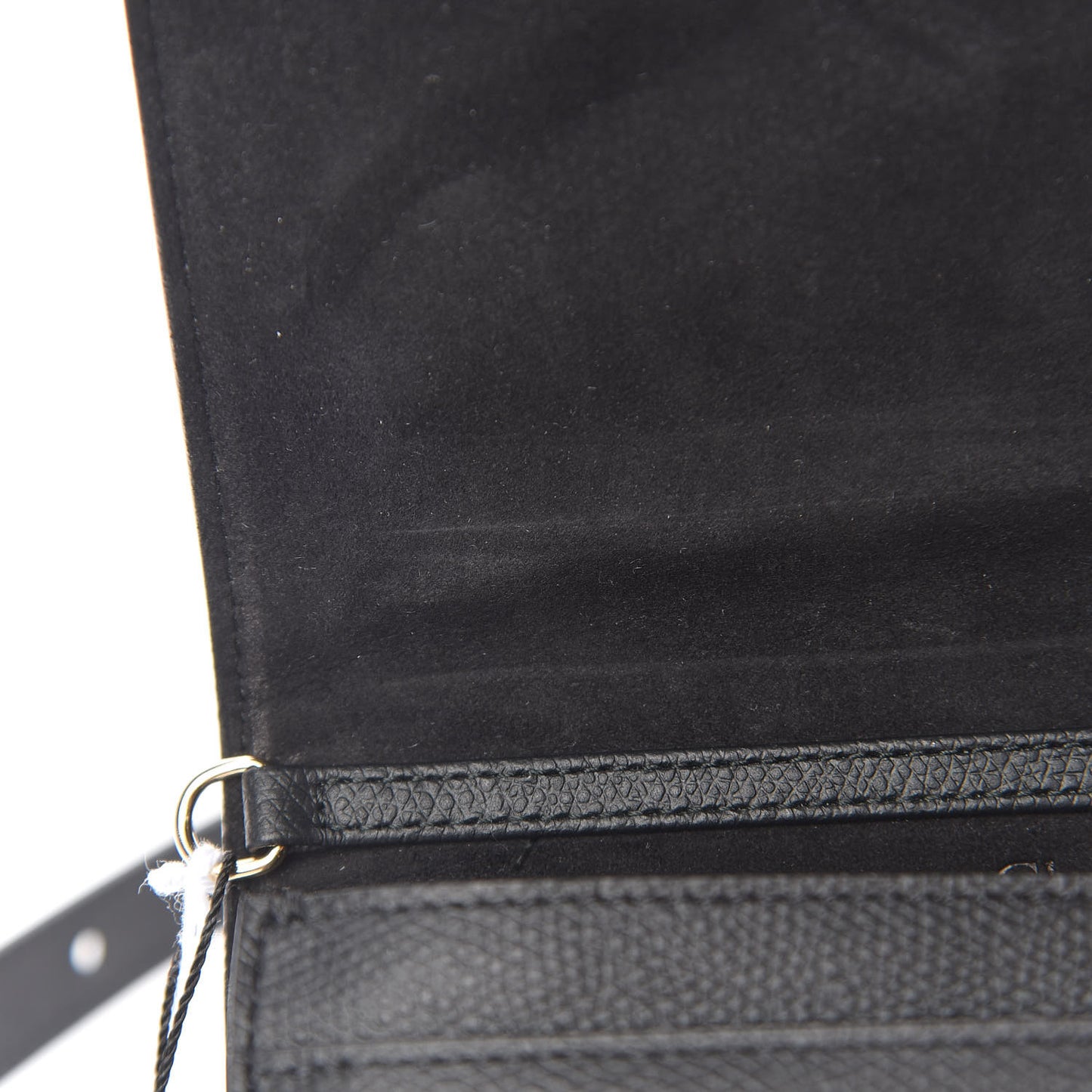 Calfskin 30 Montaigne 2 in 1 Pouch Black