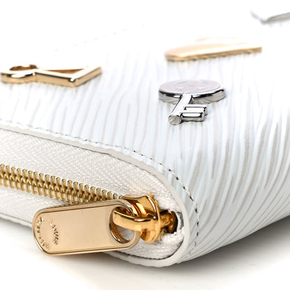 Louis Vuitton Epi Love Lock Zippy Coin Purse White 8 of 10