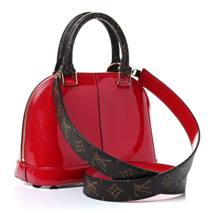 Louis Vuitton Patent Monogram Alma BB Scarlet 2 of 4