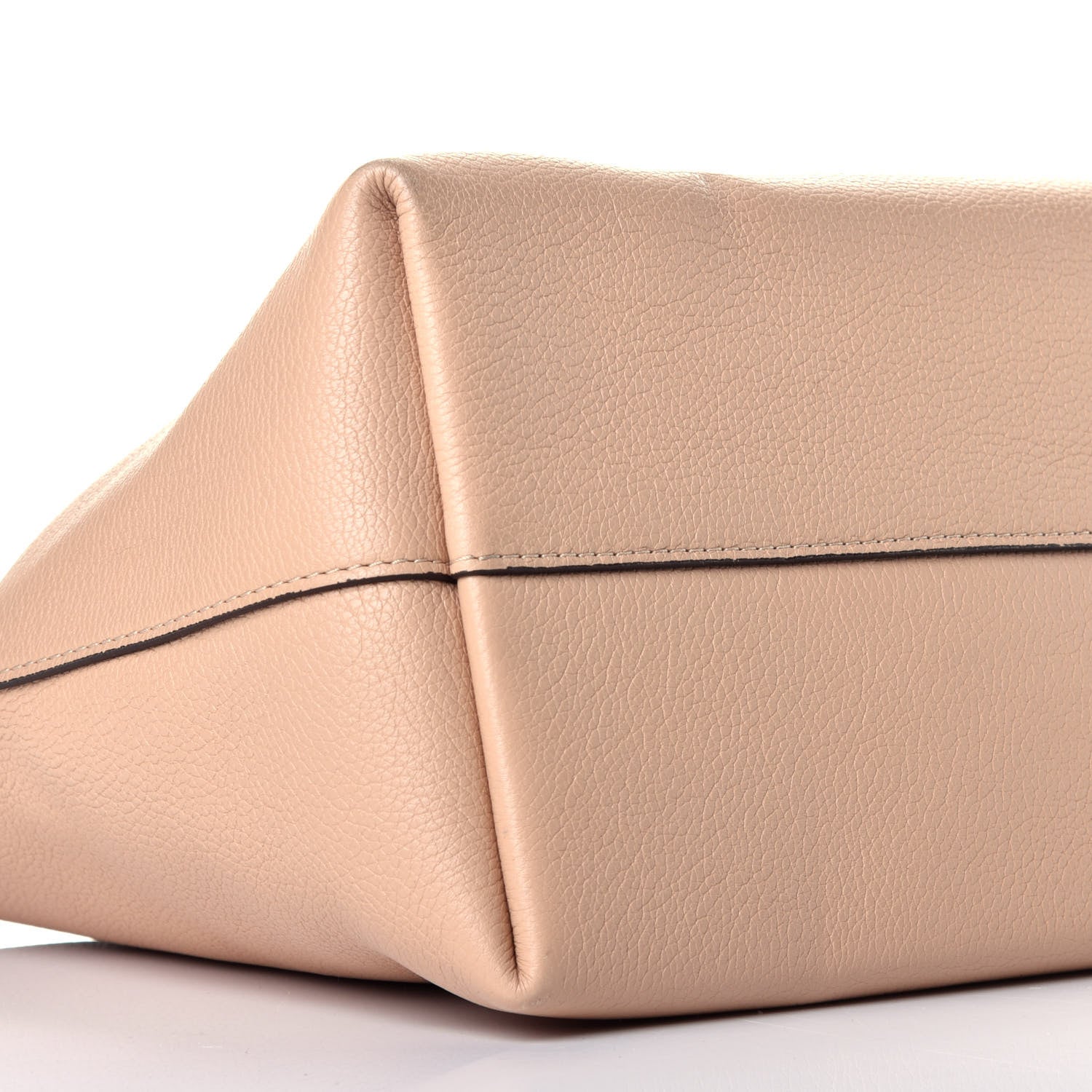 Louis Vuitton Calfskin Lockme Hobo Beige 7 of 9
