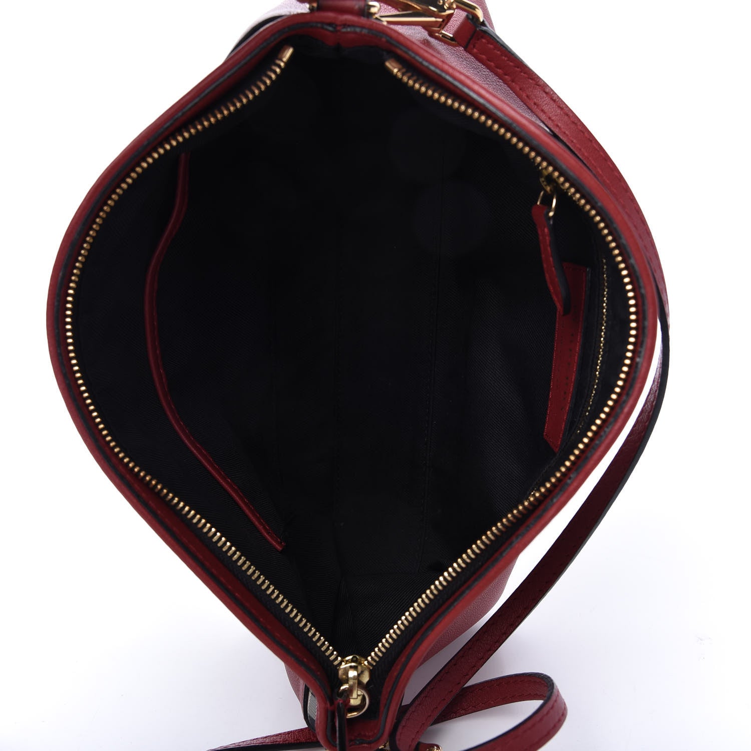 Burberry Horseferry Check Small Chichester Crossbody Clutch Bag Parade Red 5 of 12