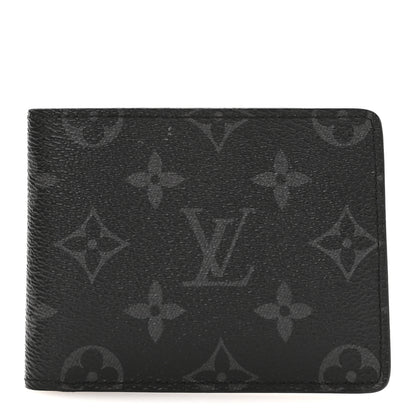 Louis Vuitton Monogram Eclipse Slender Wallet 1 of 7