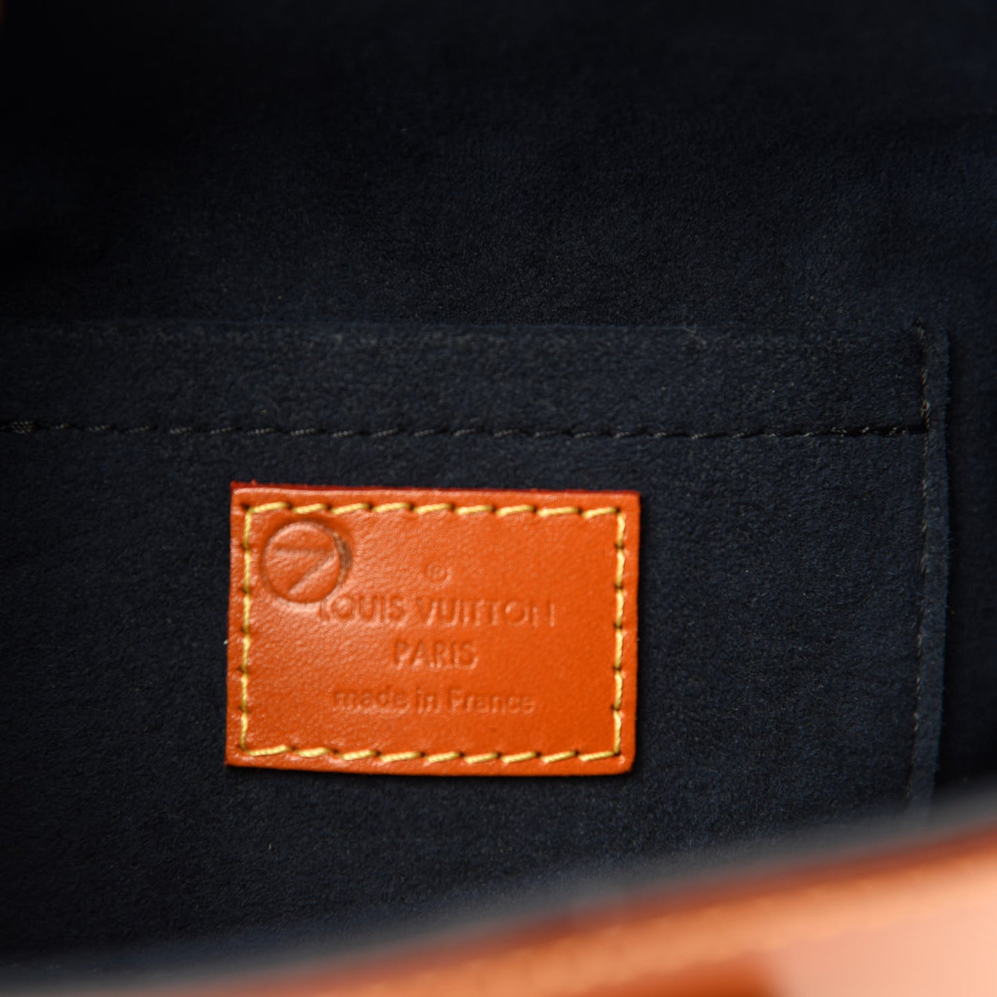 Calfskin Duffle Bag Navy