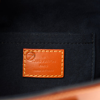 Louis Vuitton Calfskin Duffle Bag Navy 8 of 10