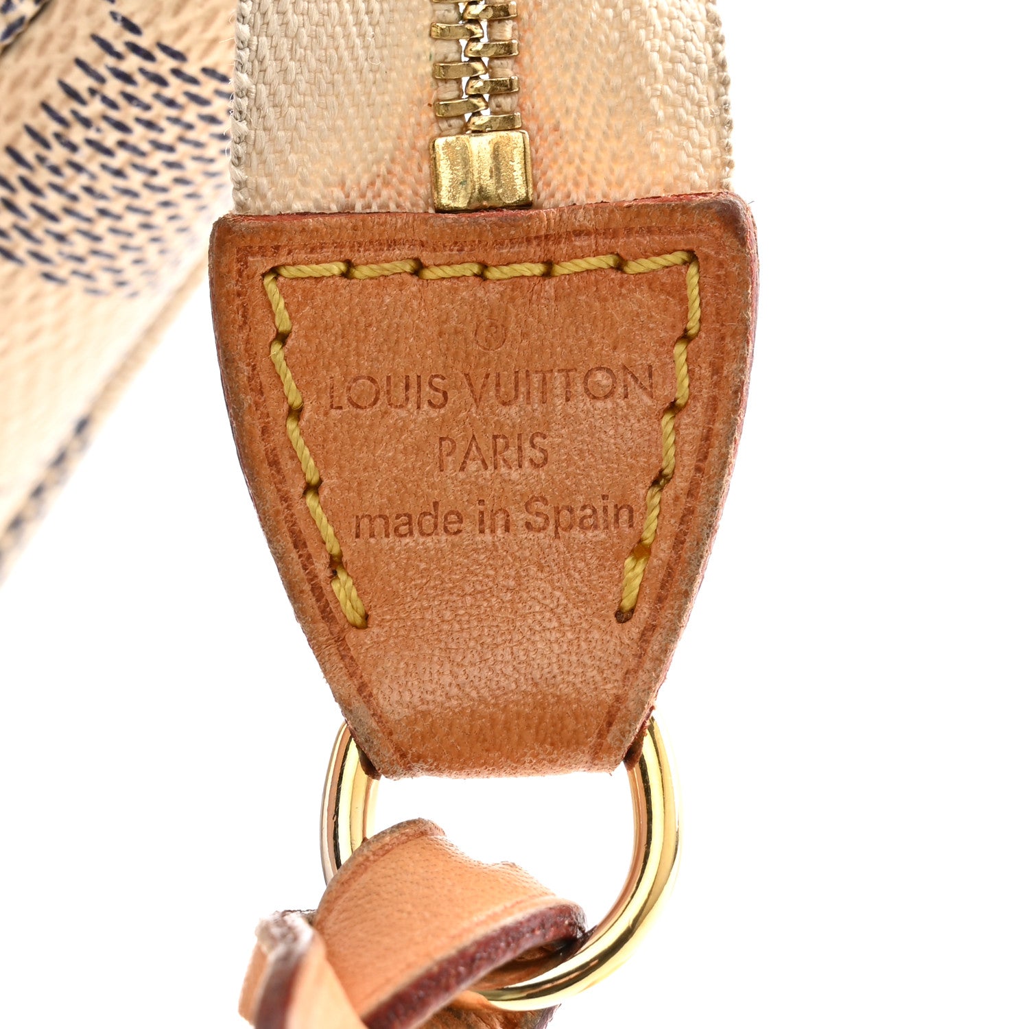 Louis Vuitton Damier Azur Pochette Accessories NM 7 of 12
