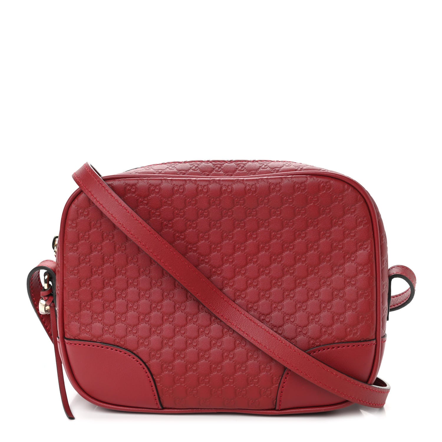 Gucci Microguccissima Mini Bree Messenger Bag Red 1 of 10
