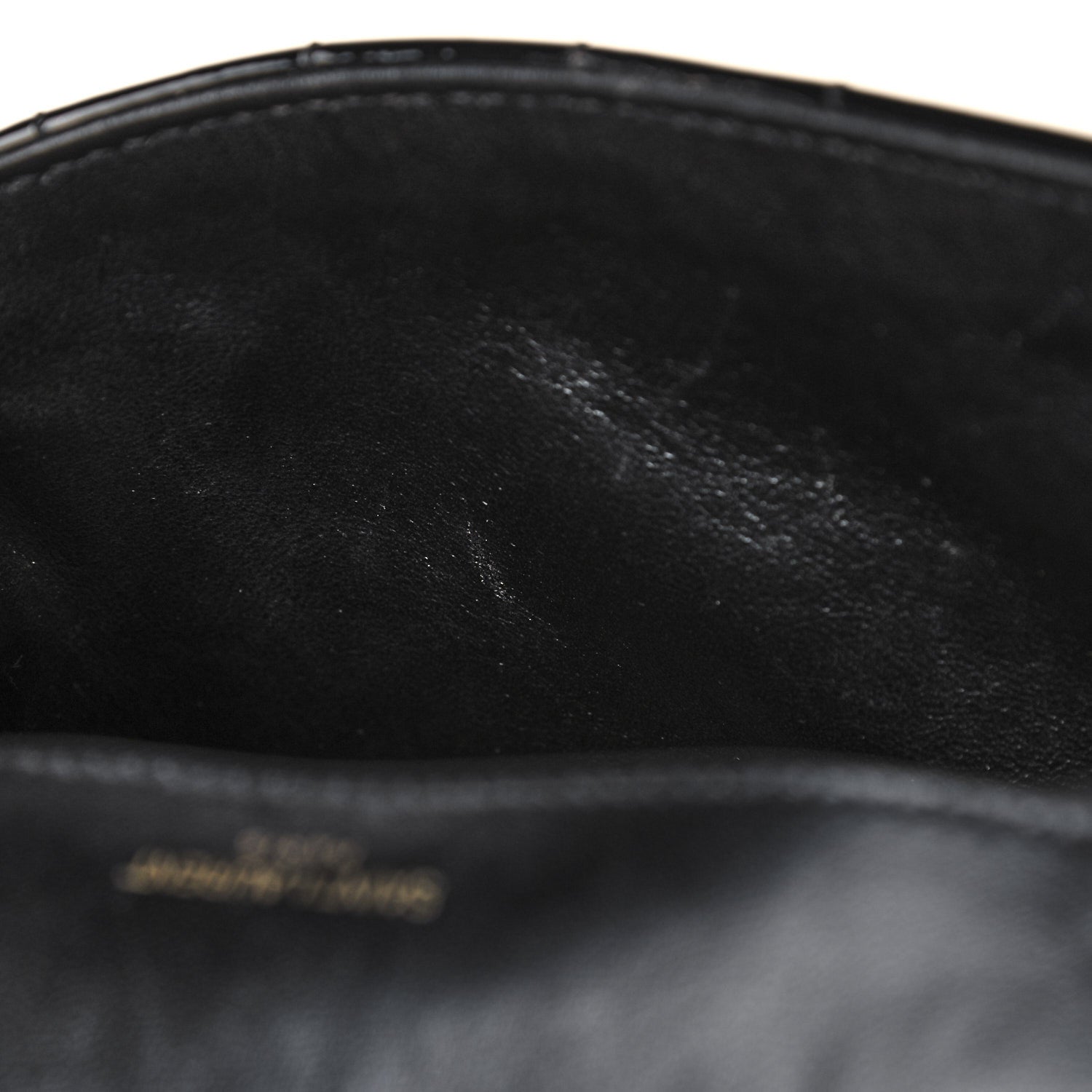 Saint Laurent Patent Calfskin Matelasse Monogram Small Vicky Chain Bag Black 12 of 14