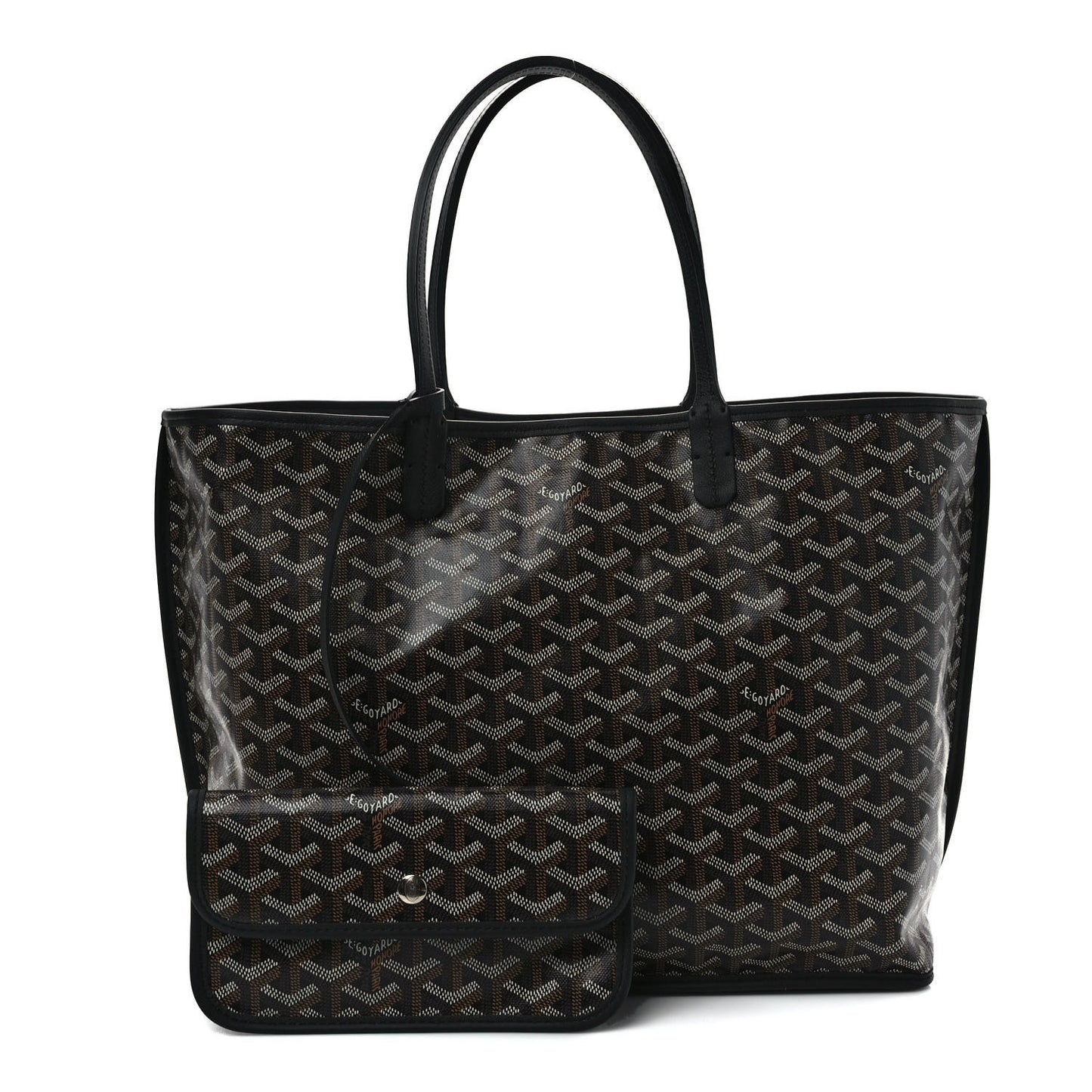 Goyardine Reversible Anjou PM Black
