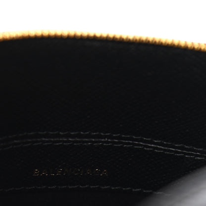 Balenciaga Signature Grained Calfskin XXS Ville Top Handle Bag Black White 6 of 7