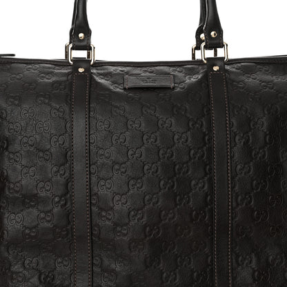 Gucci Guccissima Medium Joy Tote Bag Dark Brown 8 of 12