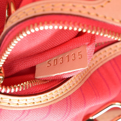 Louis Vuitton Damier Azur Delightful MM Pink 8 of 15
