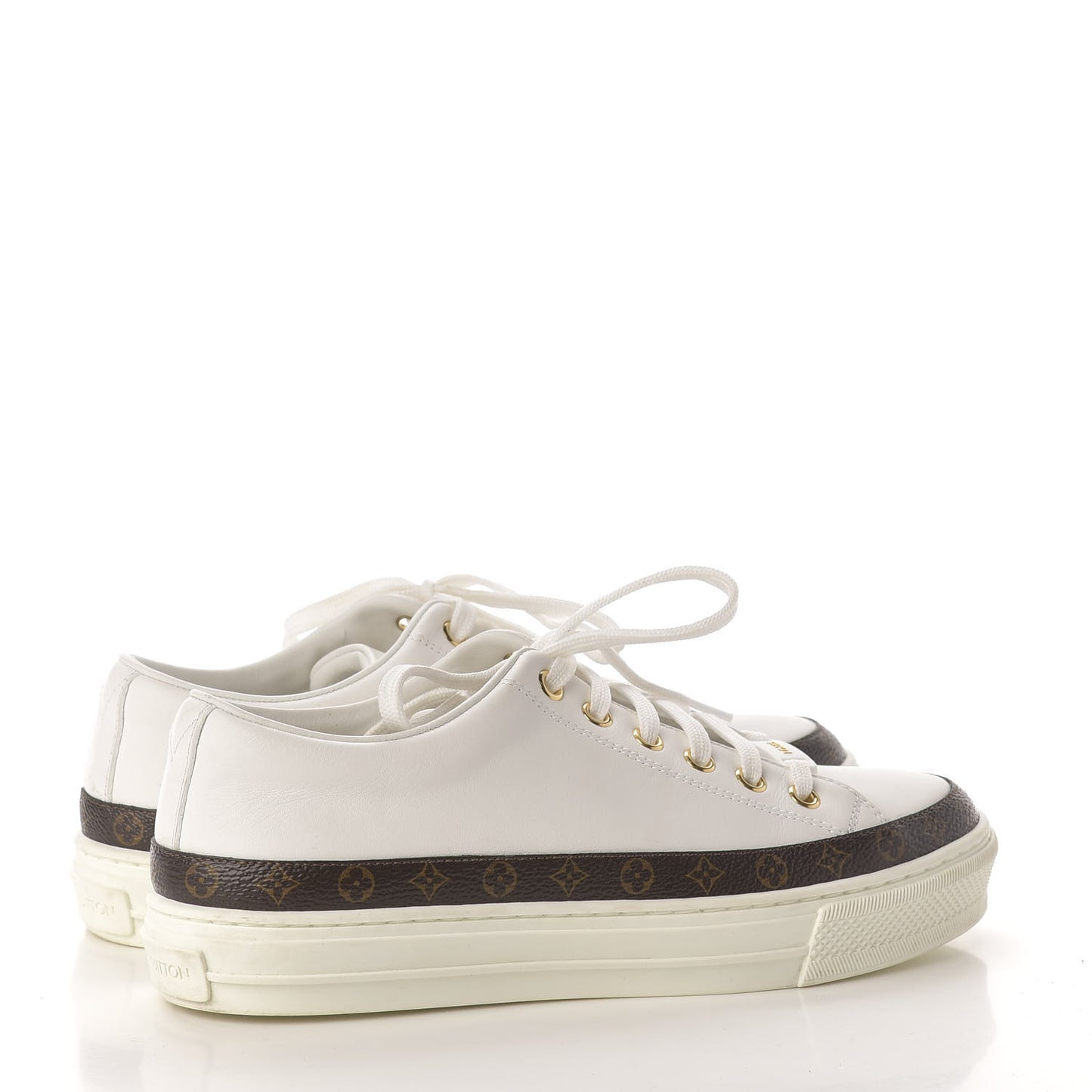 Monogram Stellar Sneakers 36.5 White