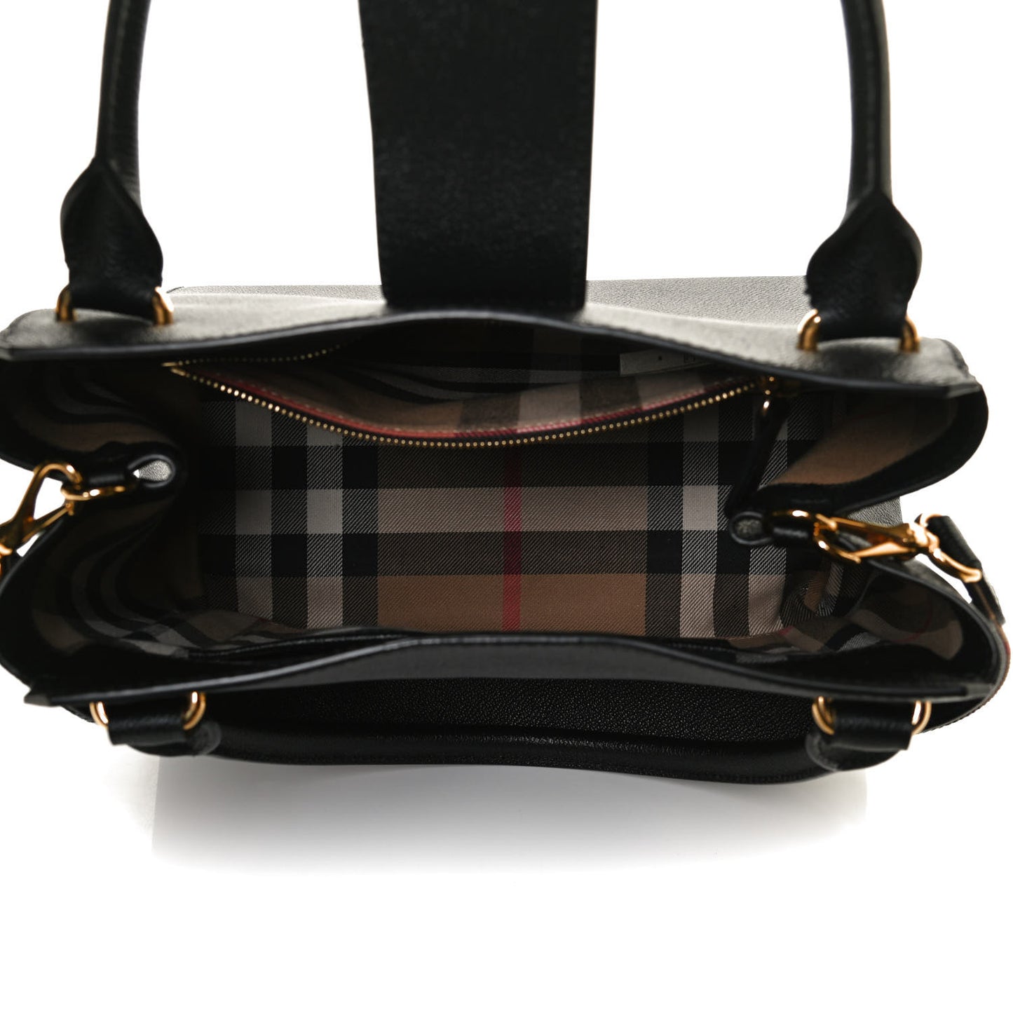 Soft Grain Calfskin Medium Buckle Tote Black