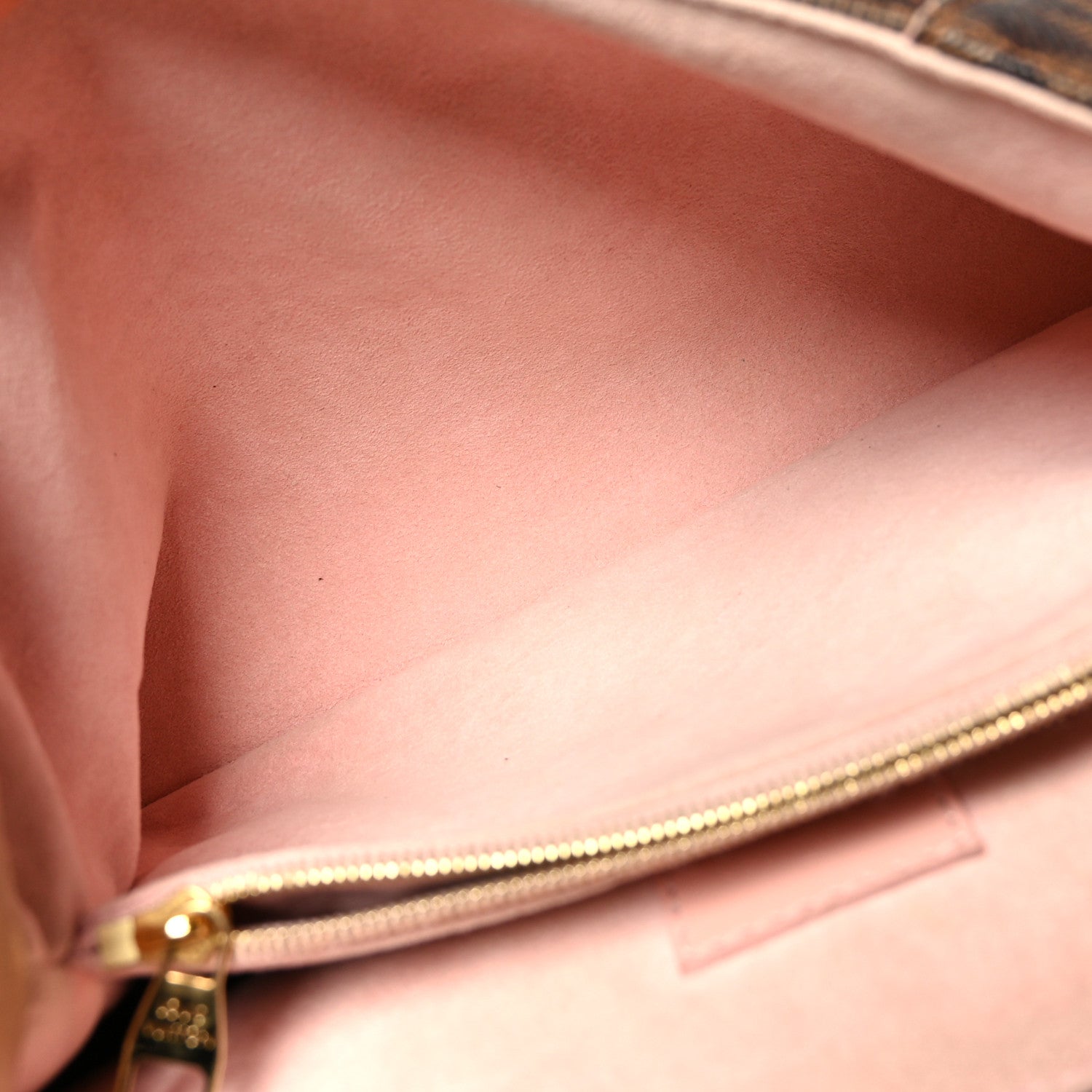 Louis Vuitton Damier Ebene Caissa Clutch Rose Ballerine 5 of 8