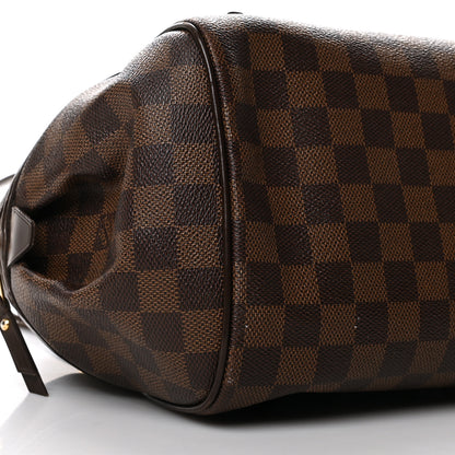 Louis Vuitton Damier Ebene Rivington GM 8 of 9