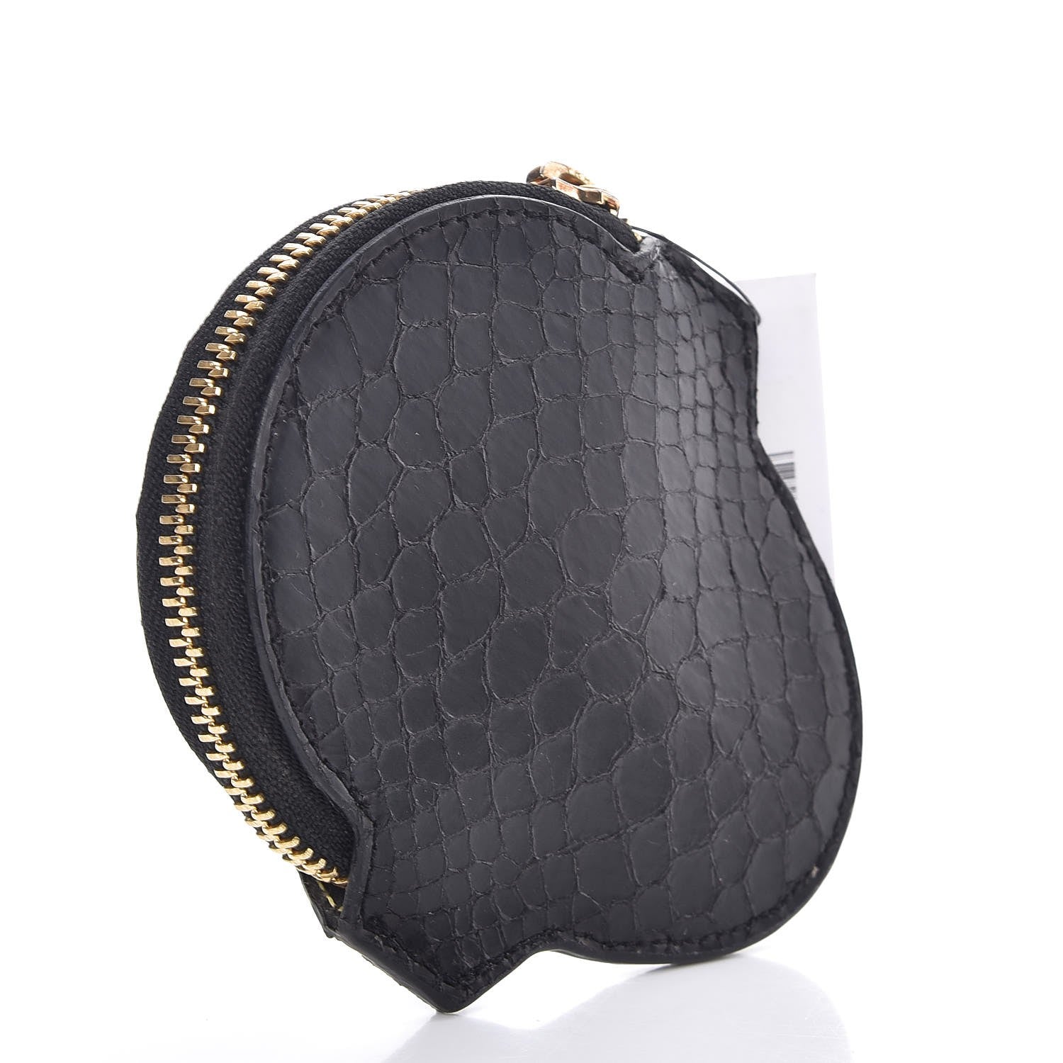 Stella McCartney Faux Leather Superstellaheroes Coin Purse Canary Black 3 of 8