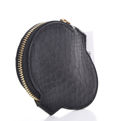 Stella McCartney Faux Leather Superstellaheroes Coin Purse Canary Black 3 of 8