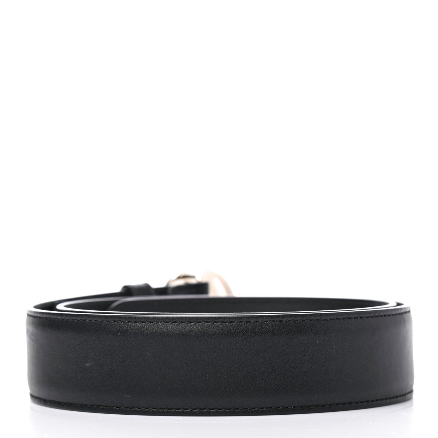 Calfskin Interlocking G 37mm Belt 85 34 Black