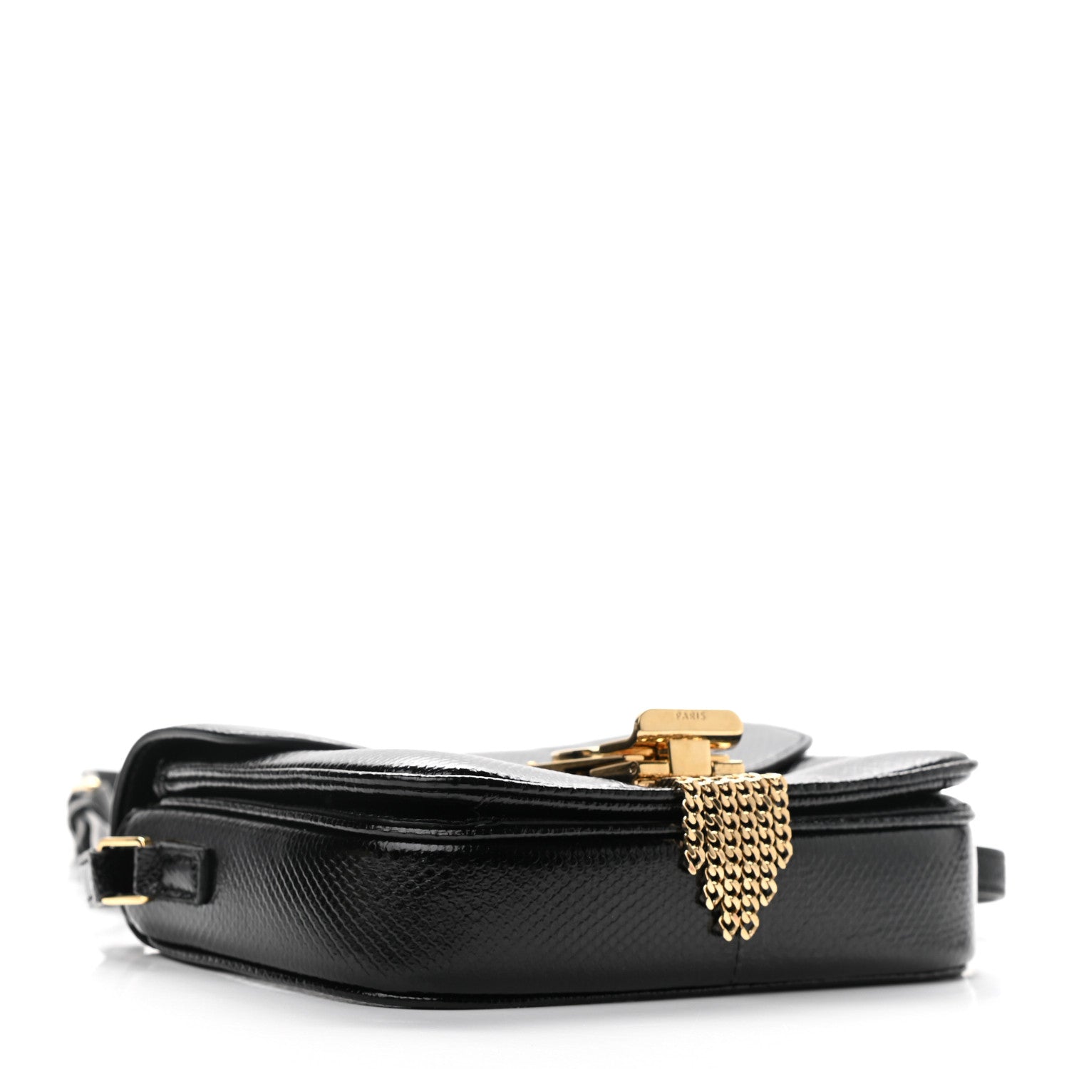 Celine Lizard Small Pampille C Bag Black 4 of 11